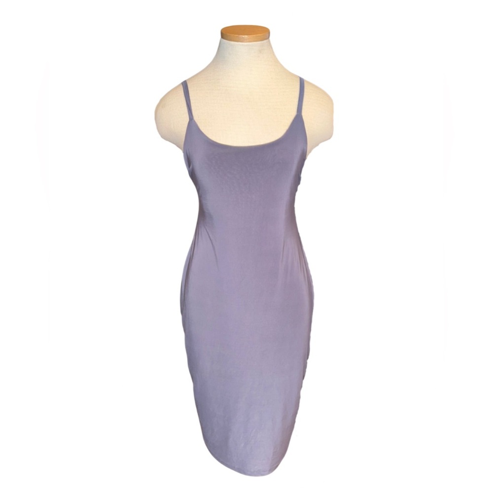 Backless Lavender Slip Dress Size Large